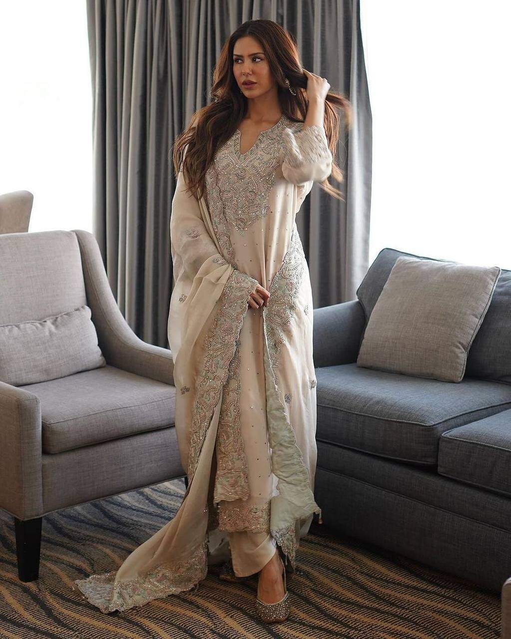 Bollywood Punjabi Women Wedding Festival Trending Stylish Designer Apparel Dress