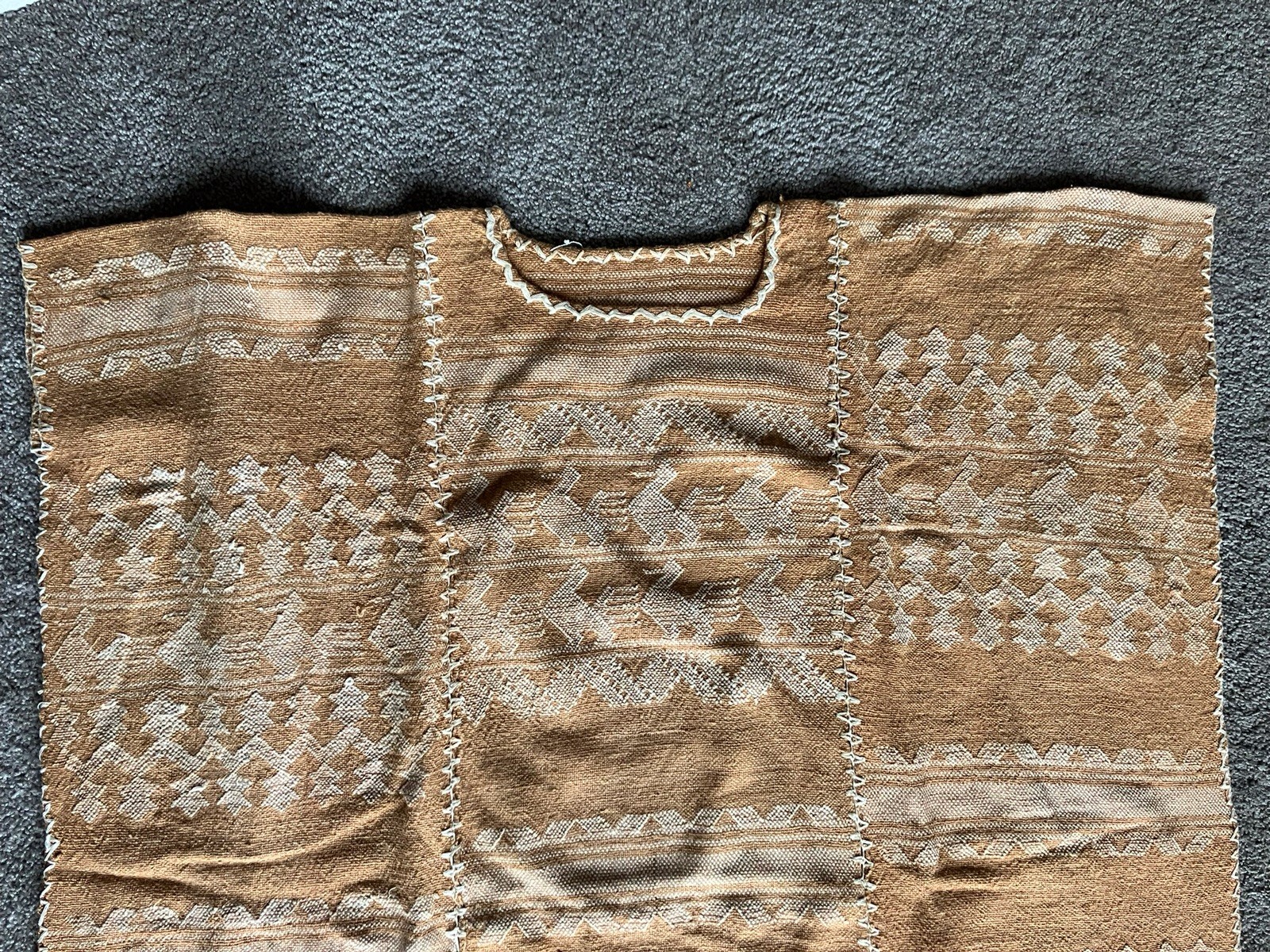 Hand Woven Amuzgo Huipil Dress Guerrero Mexico Coyuchi Bird Geometric