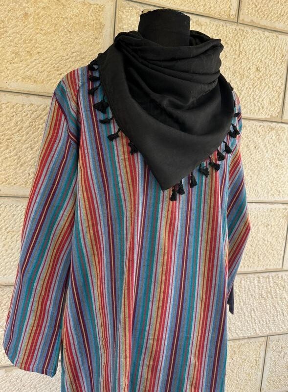 Men’s Long Sleeve Muslim Clothing Saudi Jubba Arab Kaftan Thobe Kaftan Gown Robe