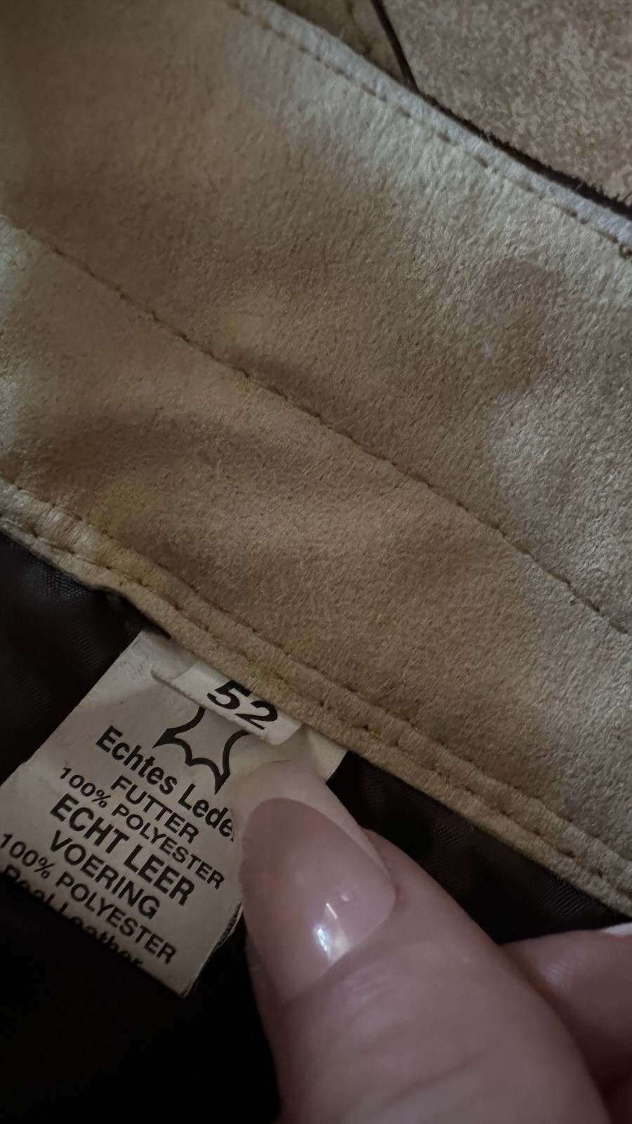 Authentic German Lederhosen genuine, Dark Brown Suede/Leather size 52 US XL