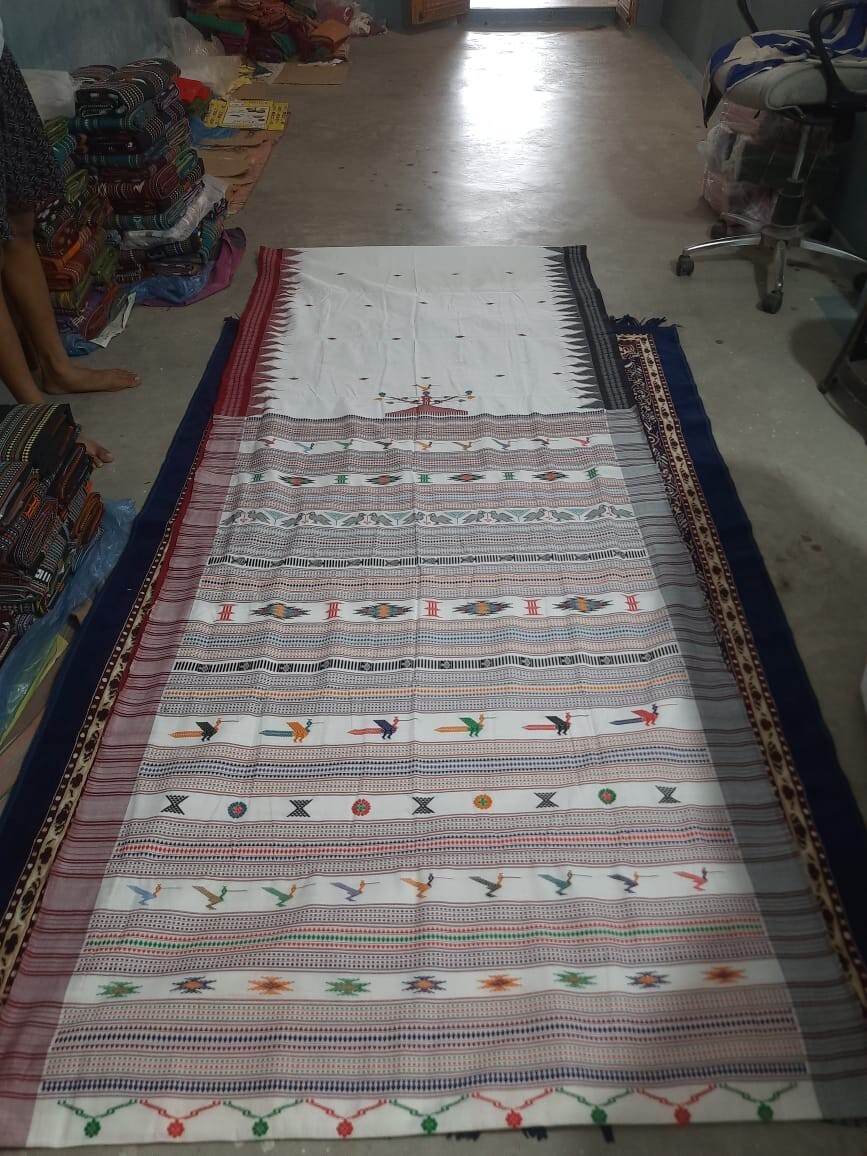 Wedding Odisha Premium Quality cotton ganjam bomkai Handwoven Pure natural dyed