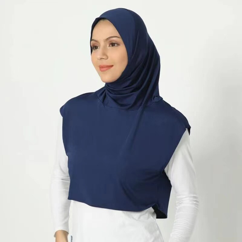 Modal Scarf Hijab Muslim Women Abaya Hooded Full Cover Headscarf Wrap Shawl Tops