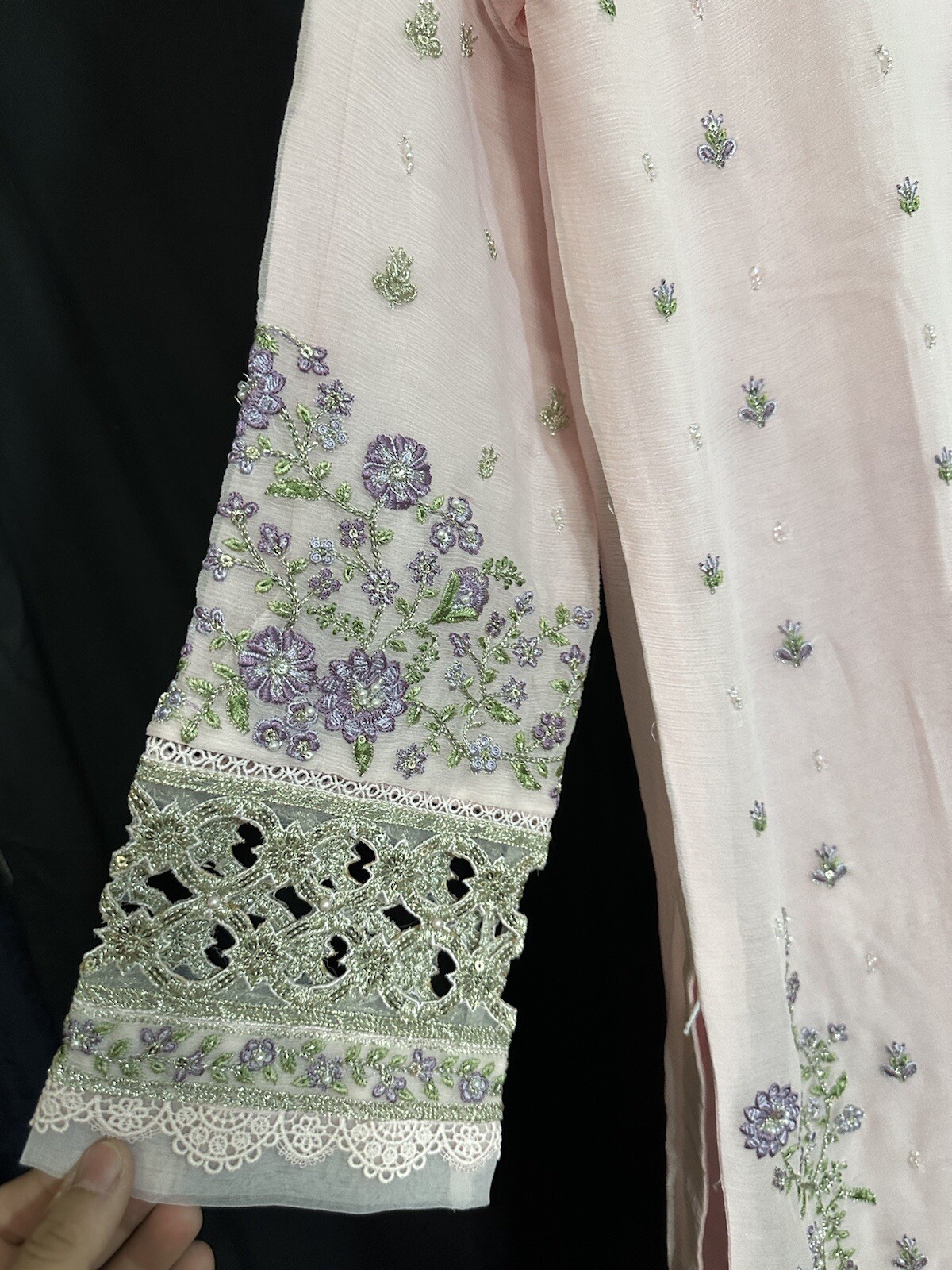 H.Z PREMIUM CHIFFON FORMAL COLLECTION – 2 LARGE – Heavy Emb – $95