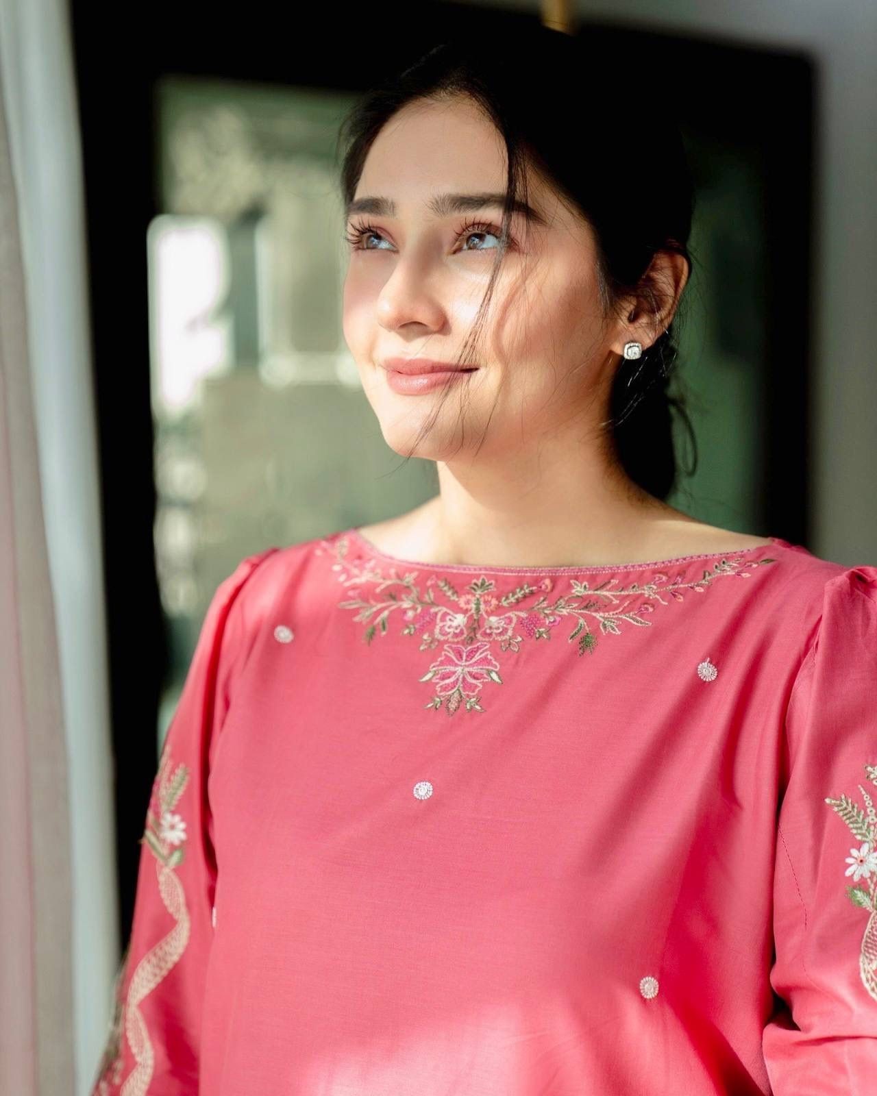 3 PIECE PAKISTANI DESIGNER FARSHI SHALWAR SUIT WEDDING PARTY WEAR WOMEN ETHNIC