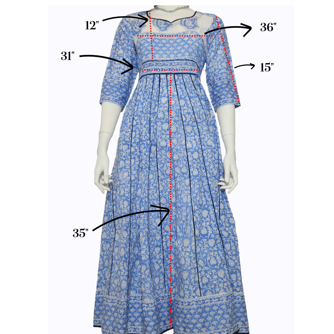 Anarkali set – Light Pink/Red