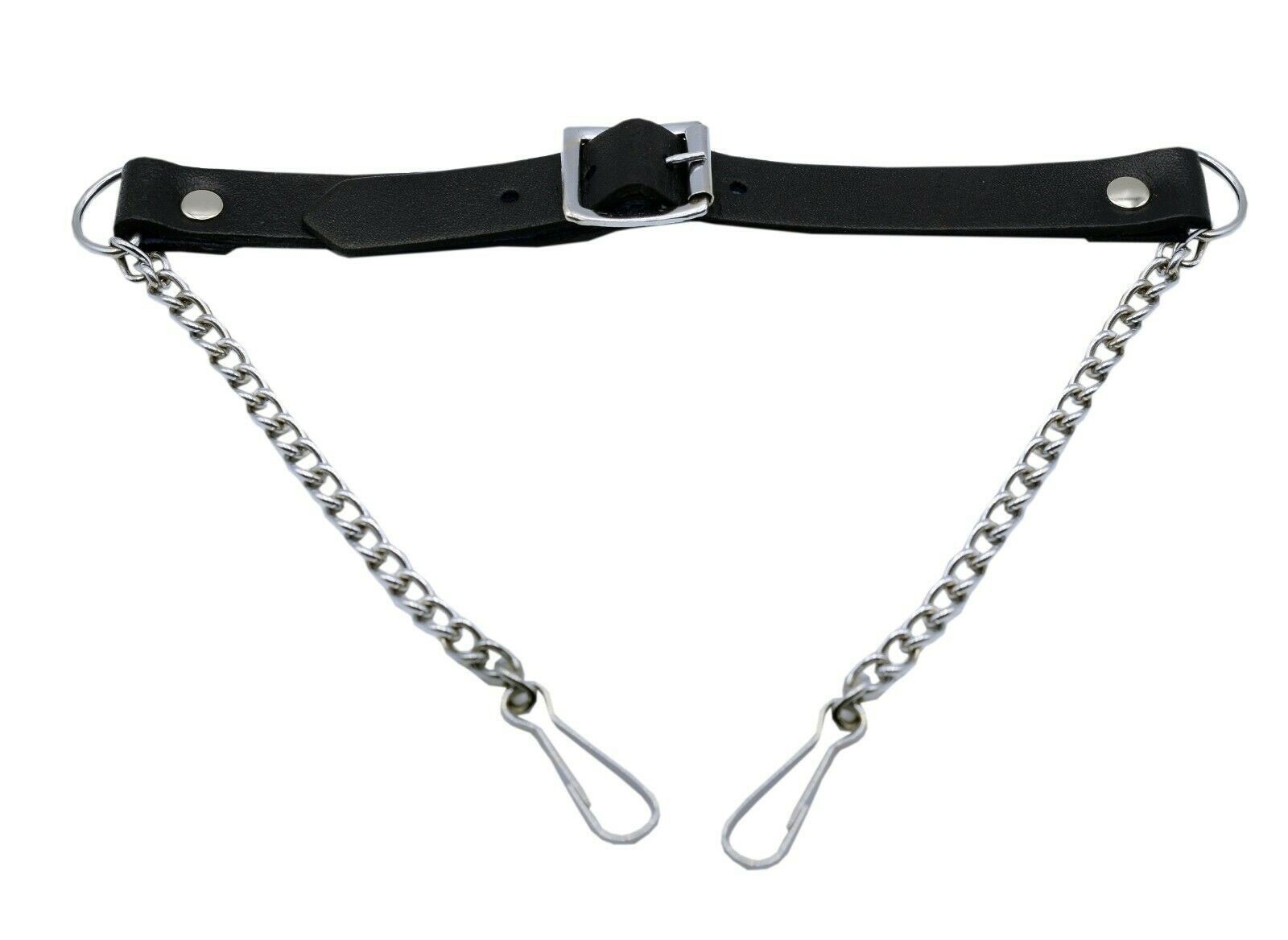 Scottish Leather Kilt Sporran Rabbit Free Leather Belt Chain Multi Design