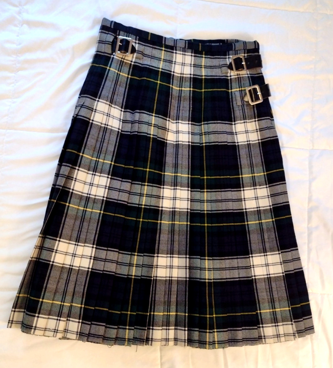 Scottish Gordon Plaid Custom Kilt/Skirt Highland Dance, Girls