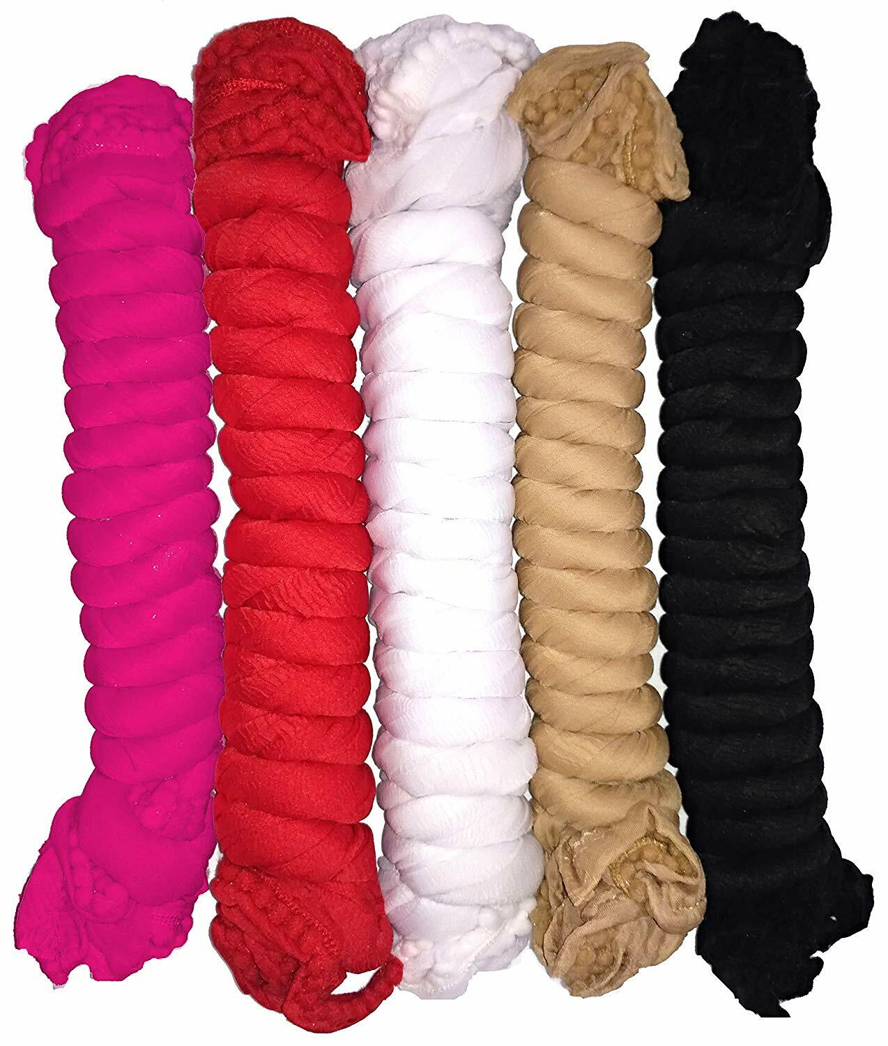 Dupatta for Women’s Party Were Plain Comfortable Chiffon Dupatta Combo of 5