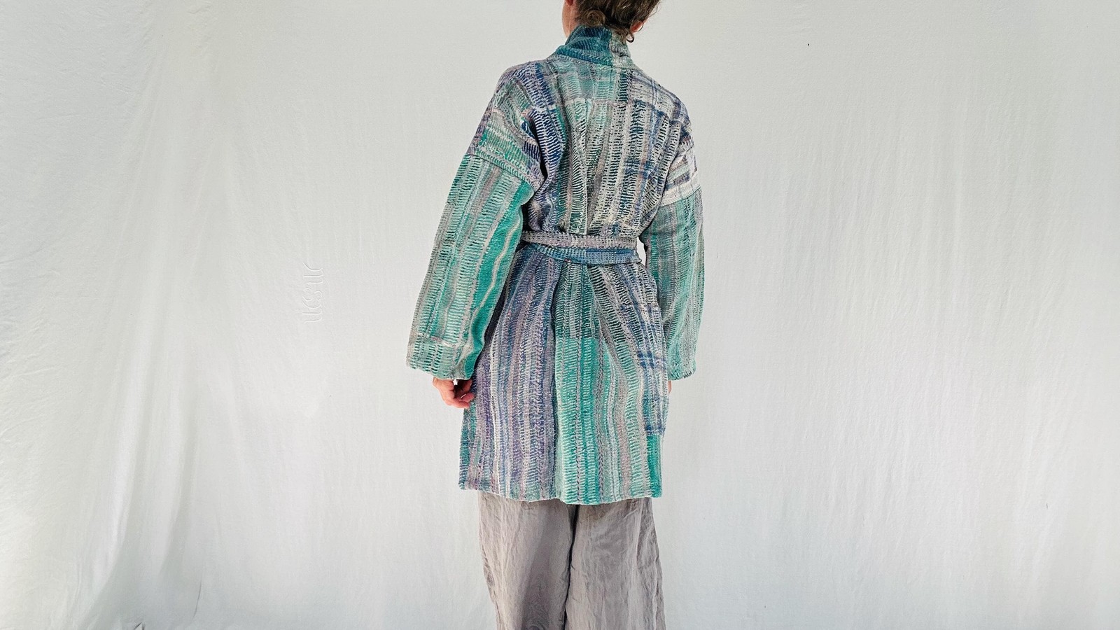 Vintage Kantha Coat. Fantastic Textile Art Treasure. One Size. 4212