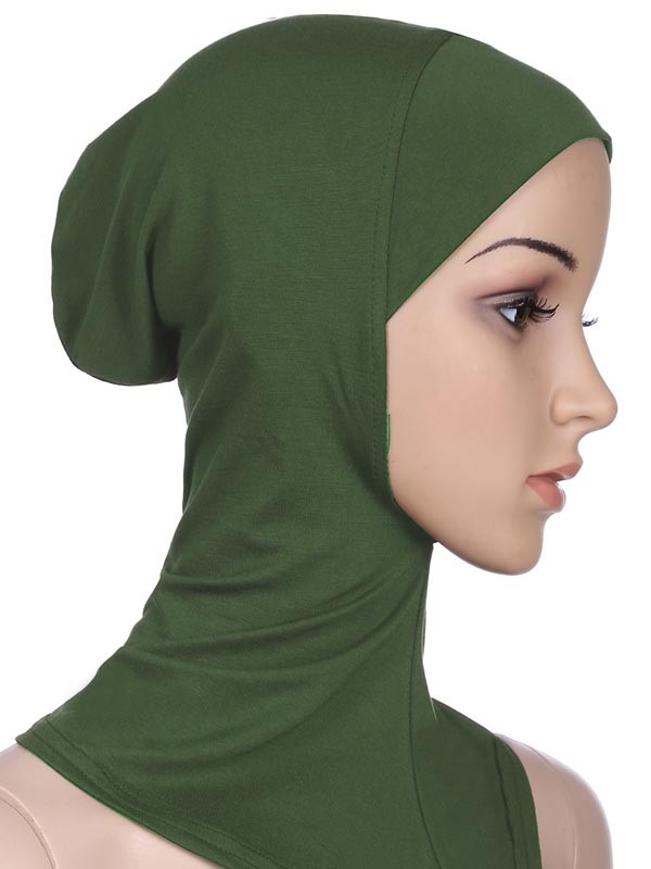 Women Ninja Head Cover Bonnet Hat Underscarf Muslim Lady Hijab Cap Scarf Hats