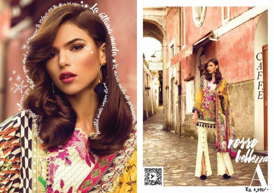 Authentic Sapphire Designer Lawn Embroidered Pakistani Indian Kameez Pants 3pc