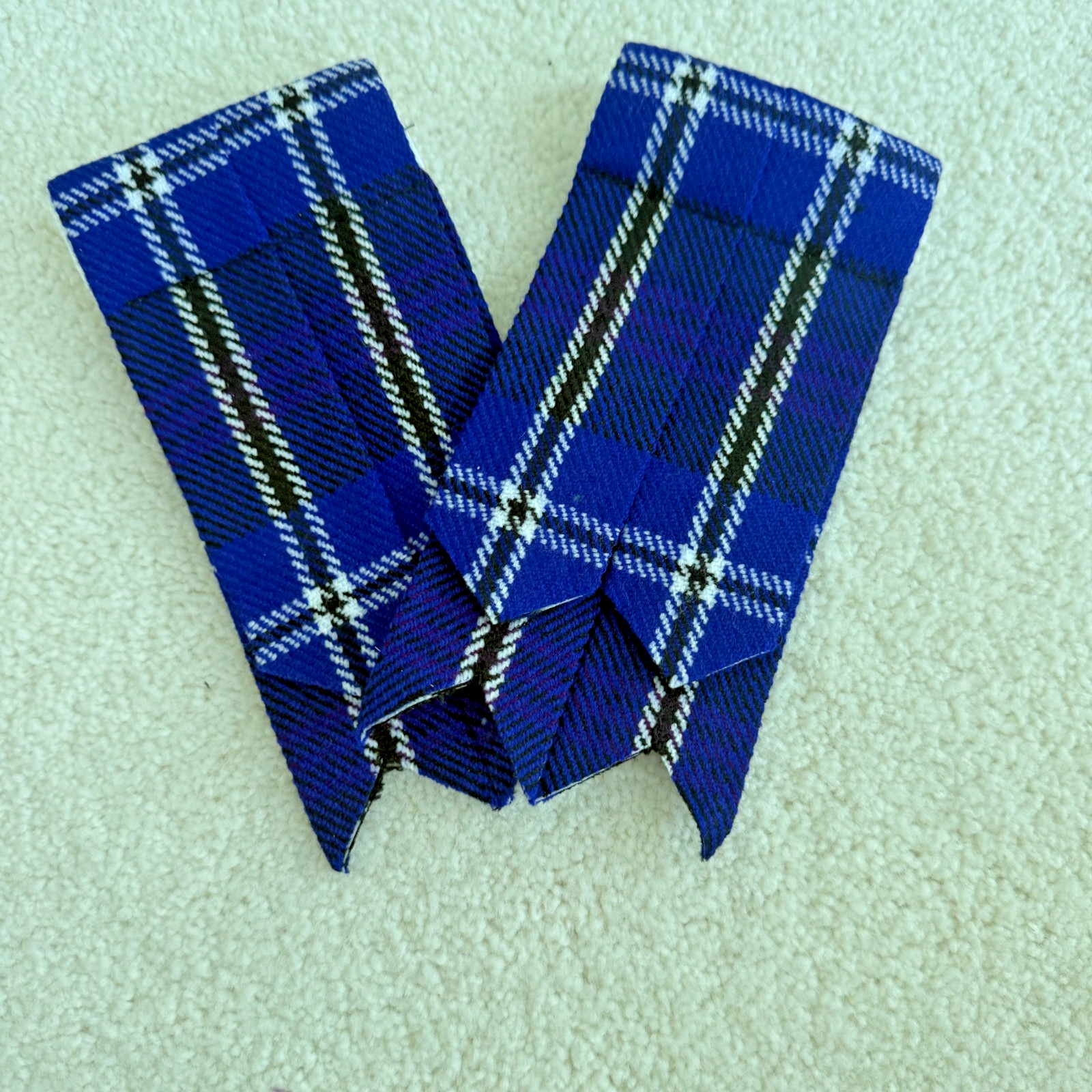 Highland Kilt Hose Sock Flashes Various Tartans/Scottish Kilts Socks Flashes
