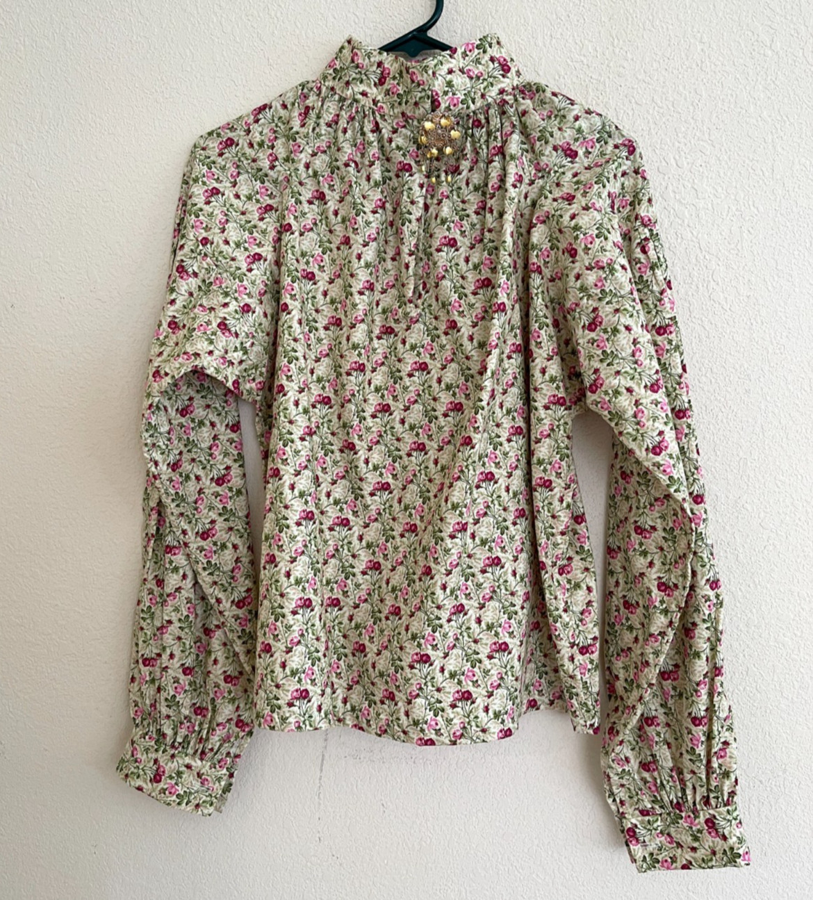 Authentic EU38-42 sm NORWEGIAN custom made BUNAD Blouse SHIRT Norway