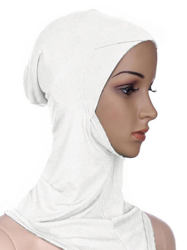 Soft Women Muslim Inner Hijab Hat Islamic Full Cover Underscarf Wrap Bonnet Cap