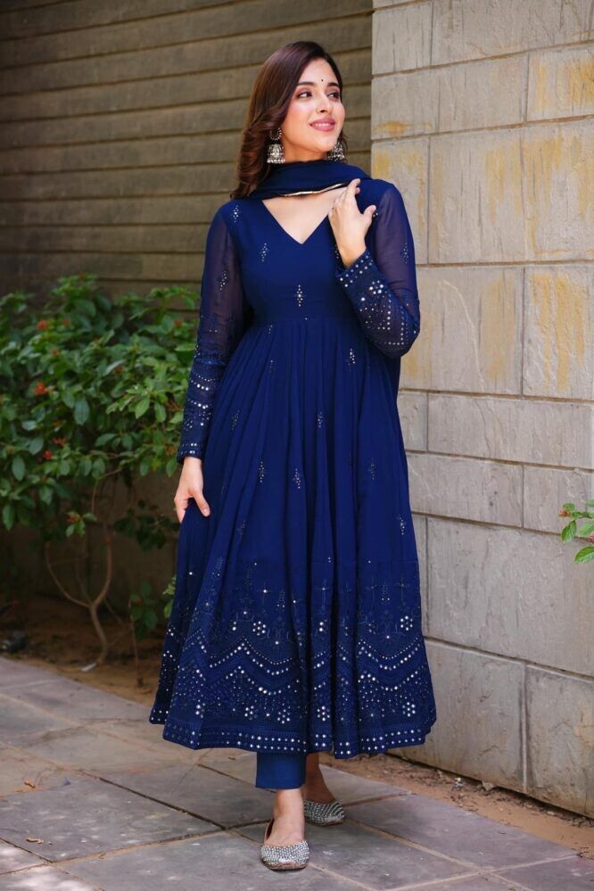 Party Salwar Kameez Pakistani Bollywood New Wedding Indian Designer Dress GOWN