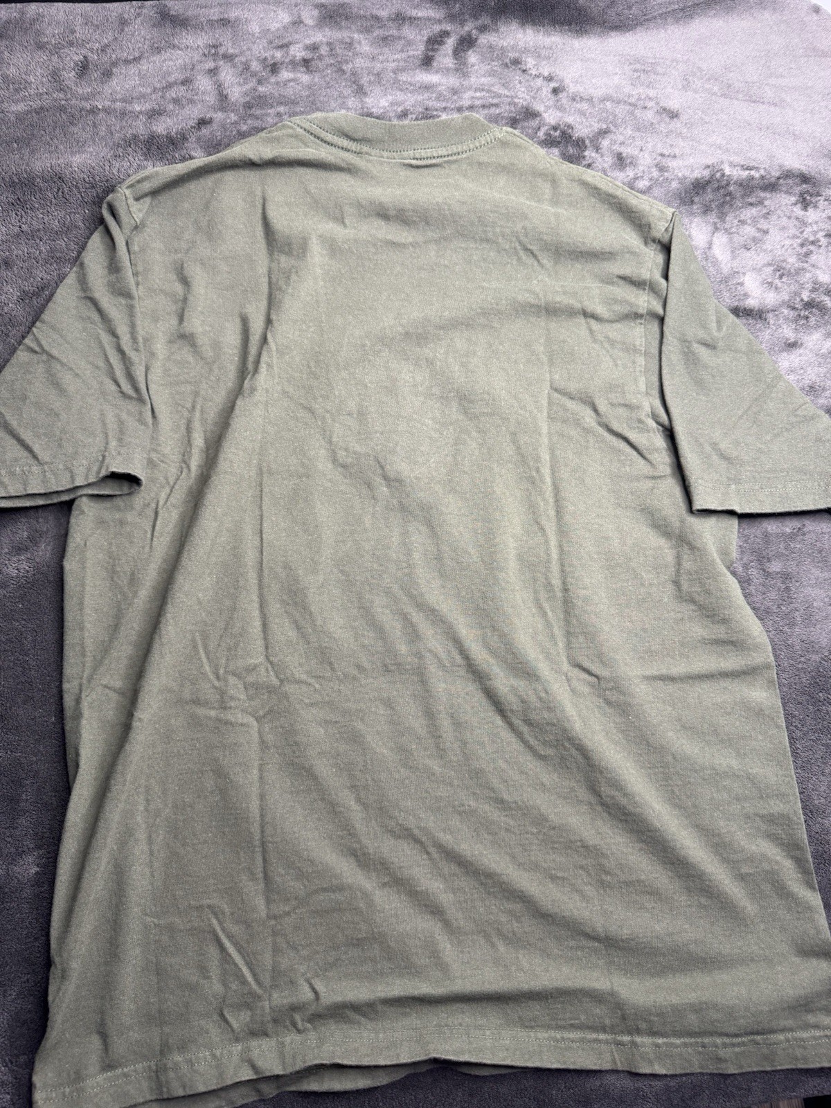 Airborne Hakuna Matata Kenya Dashiki Cotton Green T-Shirt Men Size L