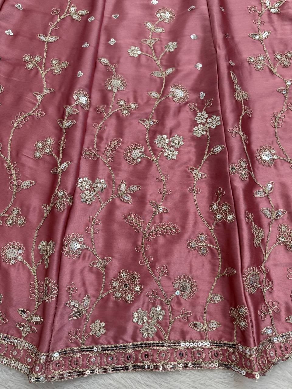 Premium Designer Japan Satin Lehenga Choli With Net Dupatta For Wedding