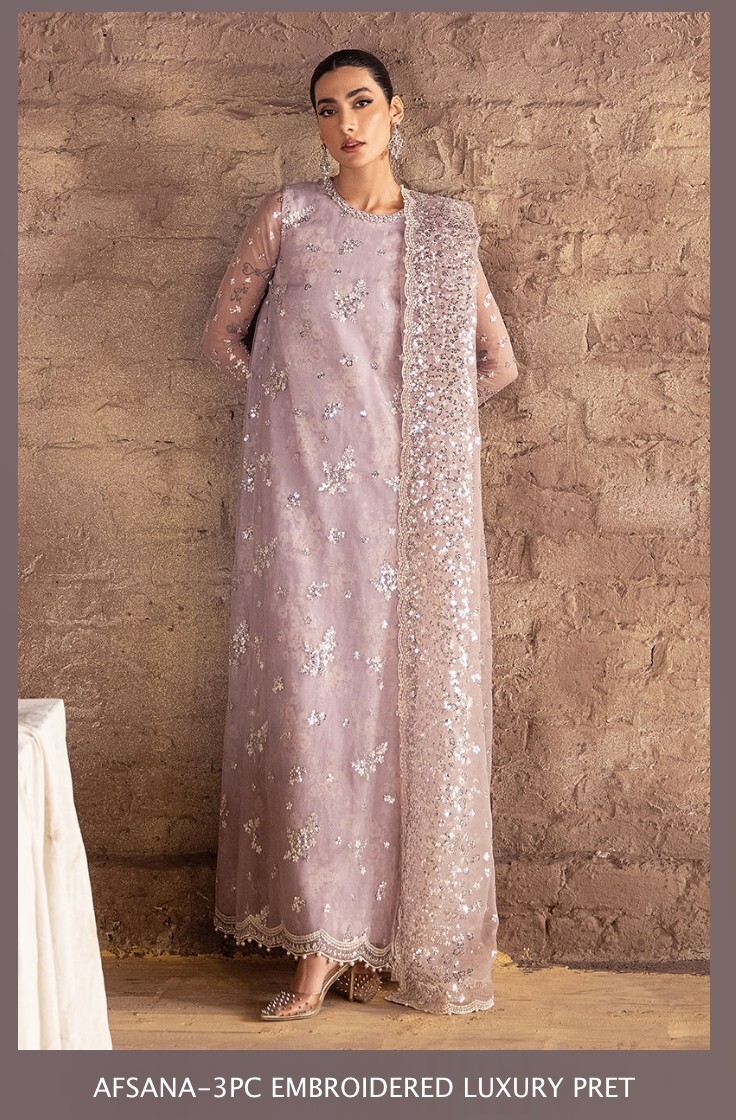 !BRAND NEW! Cross Stitch Luxury Pret Pakistani Suit