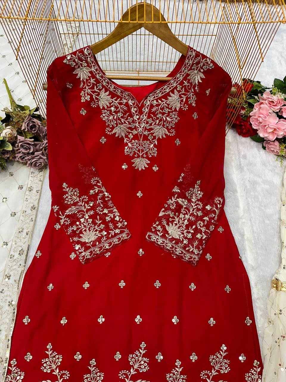 Women Dress Pakistani Salwar Kameez Readymade Suits Indian Wedding Party 3 Piece