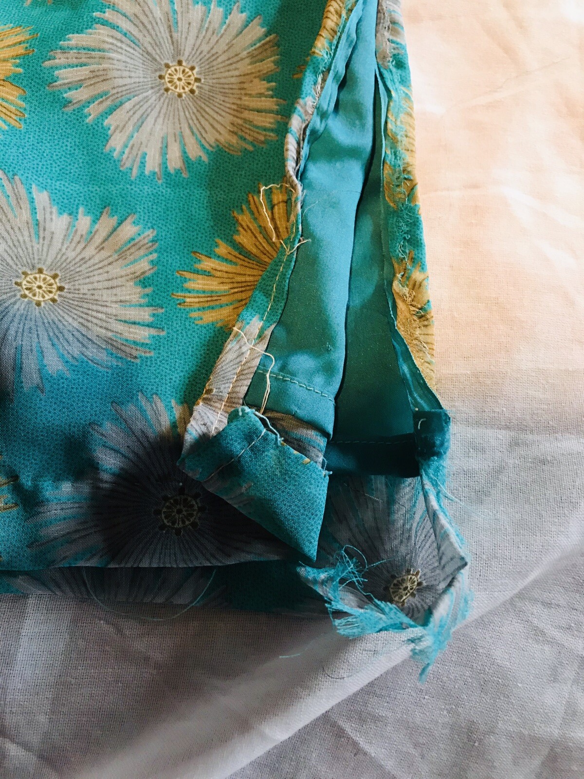 Beautiful Kurta Kameez Pakistani Indian Chiffone Aqua Blue 2xl