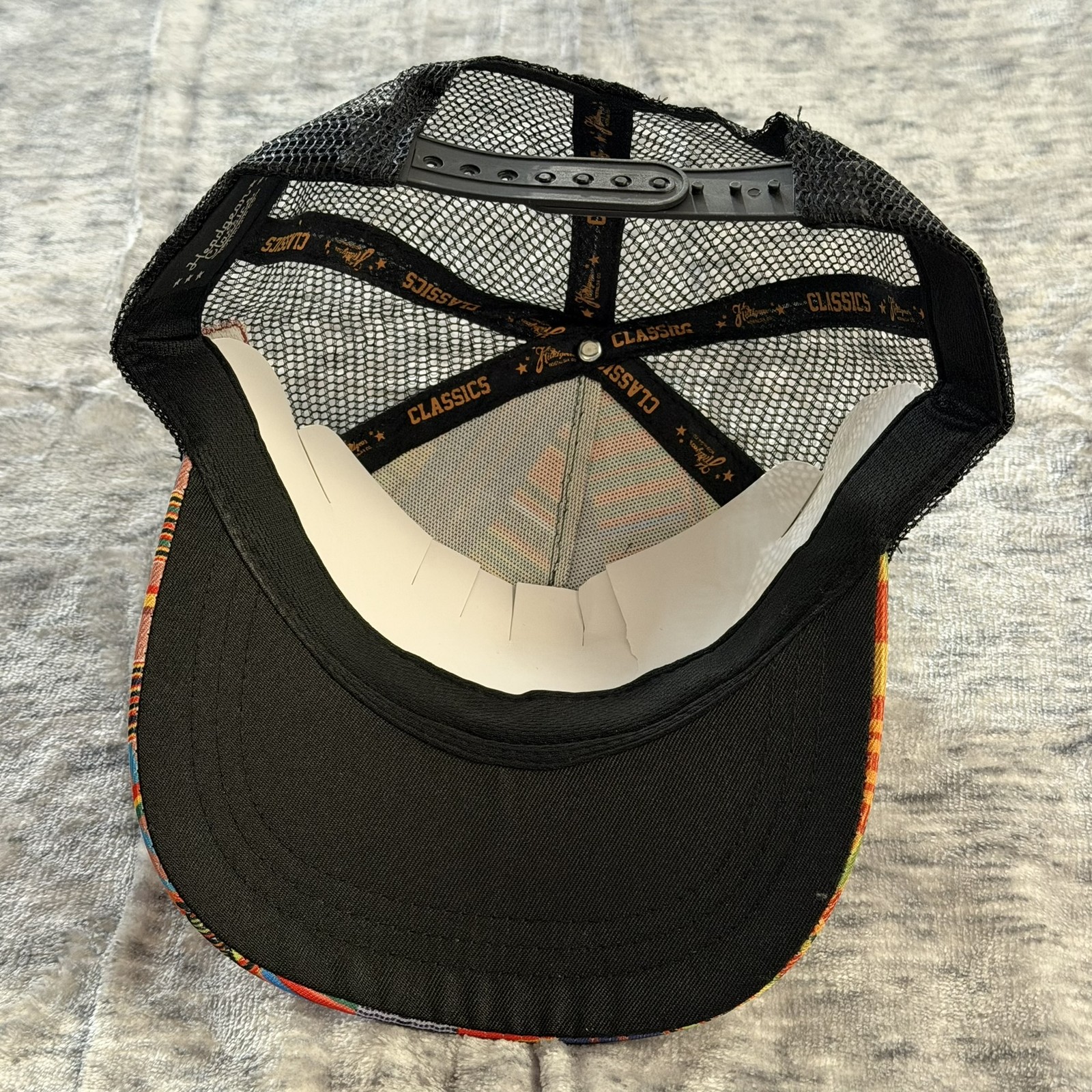 Headgear Classics Ghana Kente Trucker Hat Snapback African Print Cap Adjustable