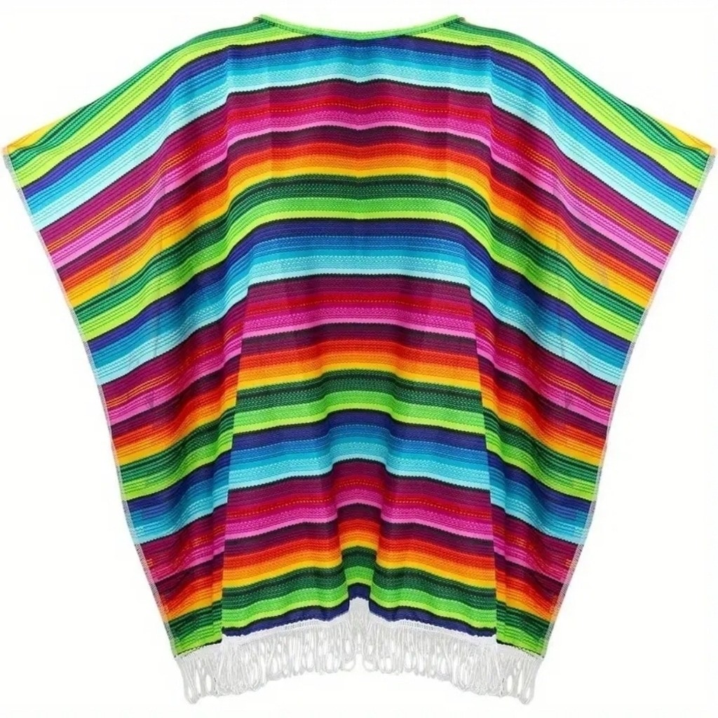 Mexican themed Pancho costume Halloween one size fits most