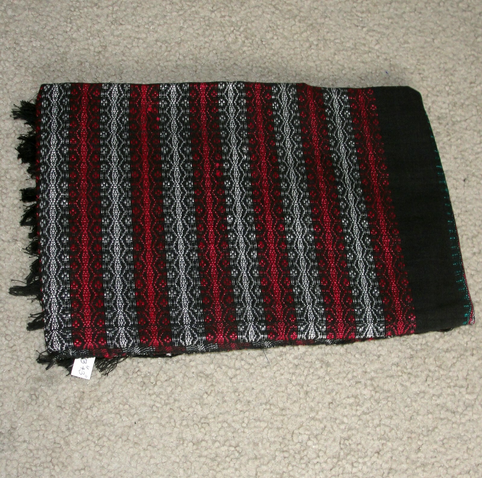 Handmade Aarong Shawl Dupatta Scarf MP Art Museum Silk Bangladesh Indian Ajrakh