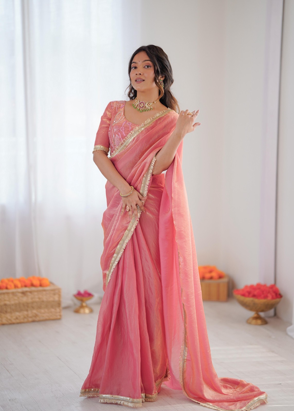 Saree Party Indian Wear Sari Designer Bollywood Blouse Wedding Ethnic Pakistani