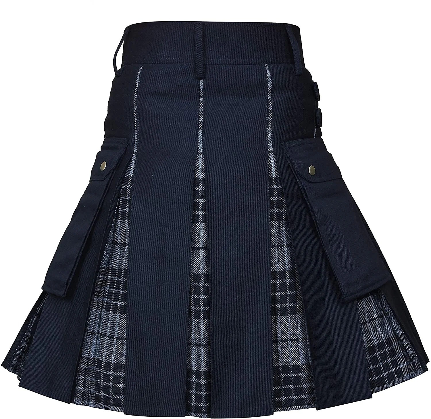 Utility Kilt Kilts Men’s for Men Modern Hybrid Cotton & Tartan Kilts Scottish