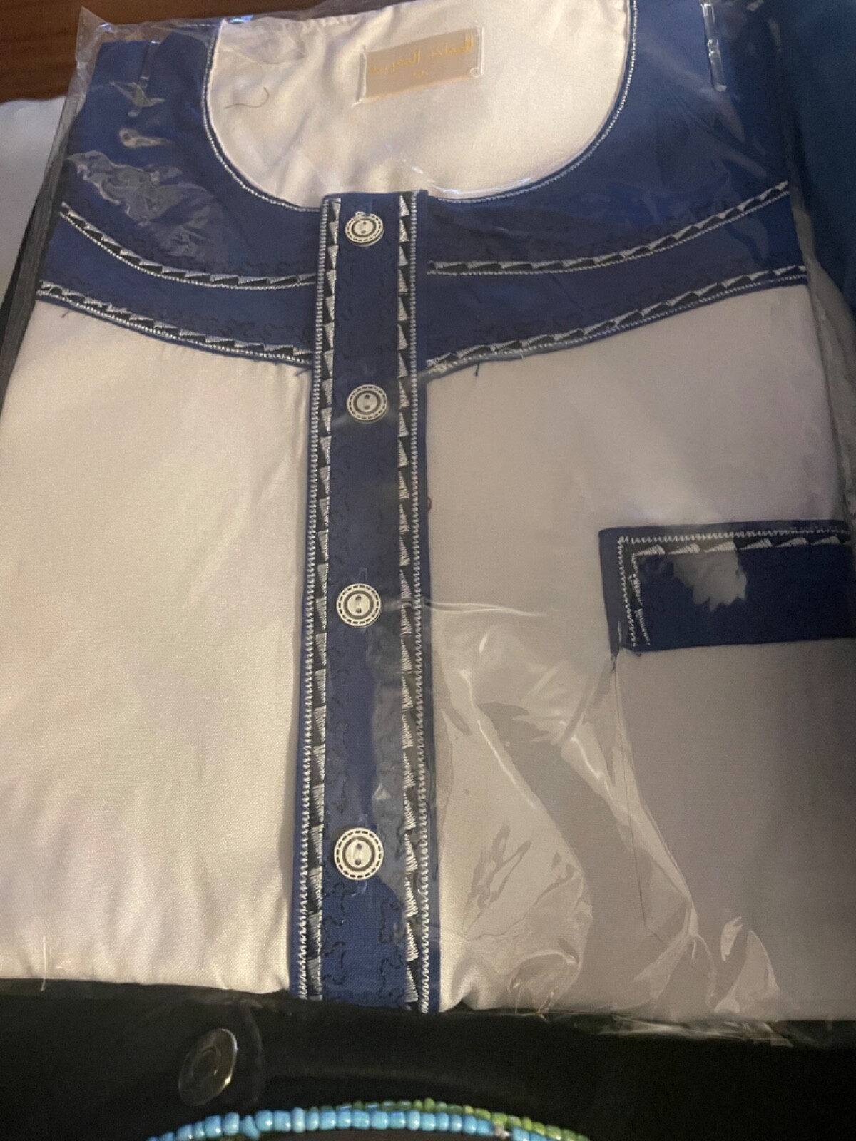 Men’s Muslim Kaftan Short Sleeve Loose Kaftan Thobe Loungewear Dresses Robe Tops