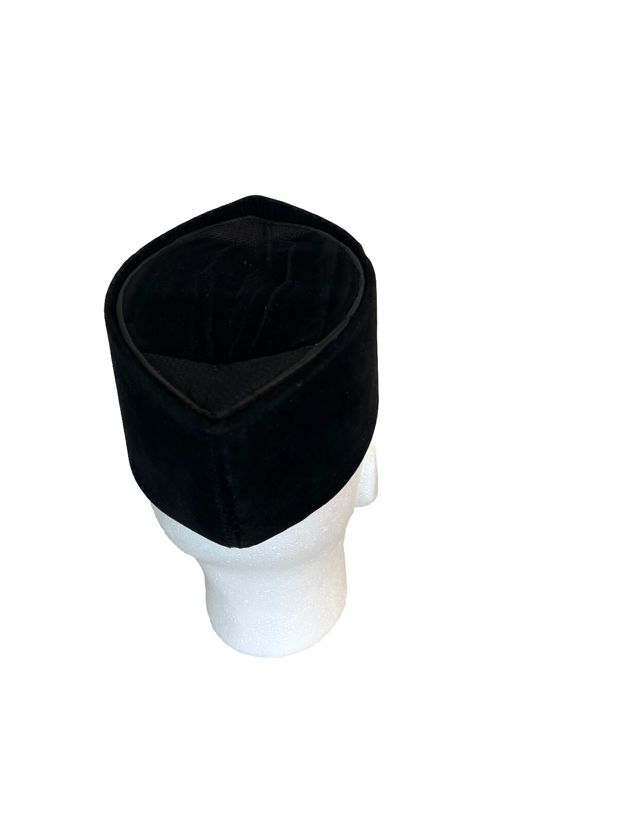 Black Handmade African / Middle Eastern Chieftaincy Hat. One Size.