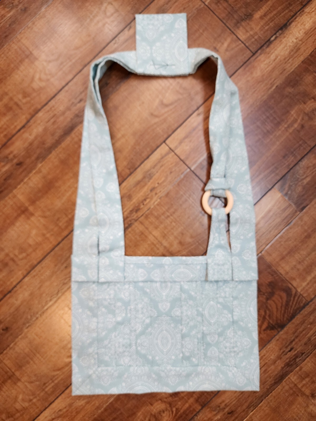 Rakusu Soto practice zen meditation  cotton tick fabric Handcrafted in Florida