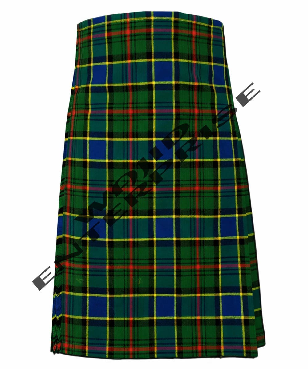 Ogilvie Hunting Ancient Tartan Kilt – 8 Yard Kilt – Men’s Custom Size Kilts
