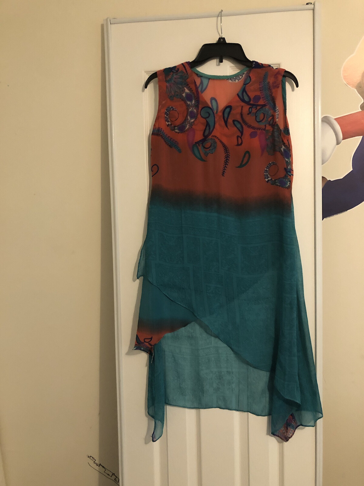 Pakistani Bollywood Indian Kurta shalwar kameez. New Sleeveless Kameez Summer Sp