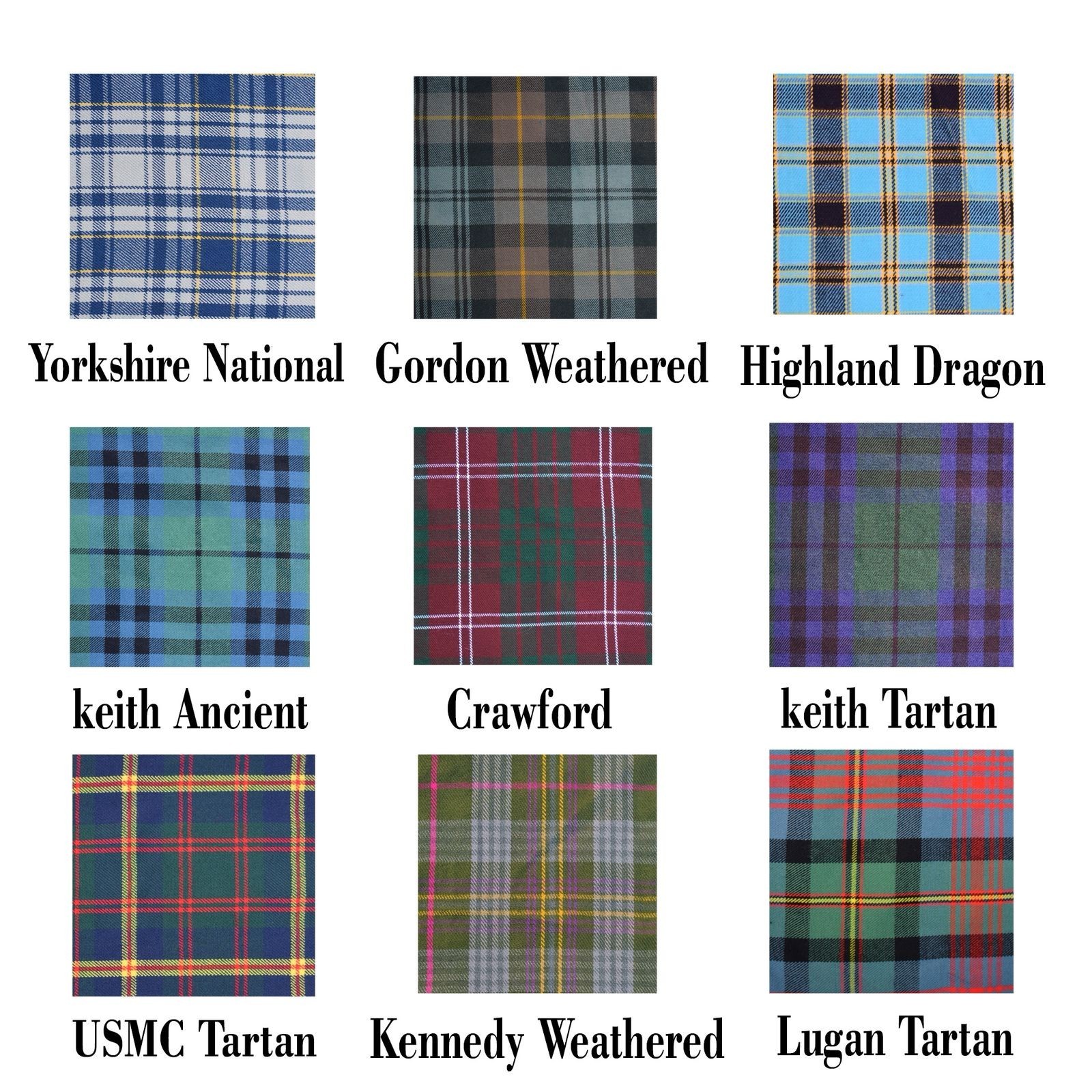 Scottish Tartan kilt Outfit Traditional 10 Pieces kilt set Wedding Outfit