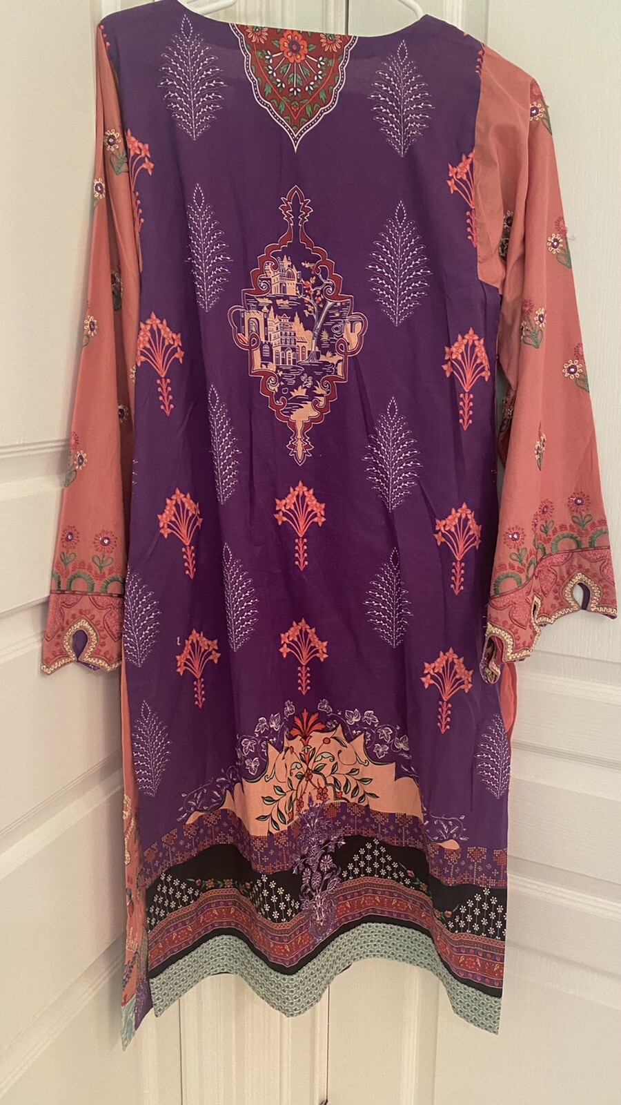Authentic Elan Lawn Pakistani Indian S-M Kameez Pants 3pc Party 2020 From USA