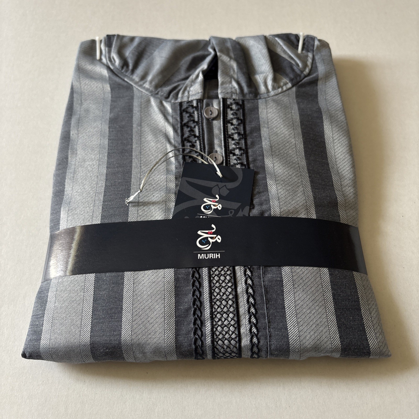 Men High Quality Moroccan Striped Hoodie THOBE ONE SIZE 54, 56, 58, 60, 62