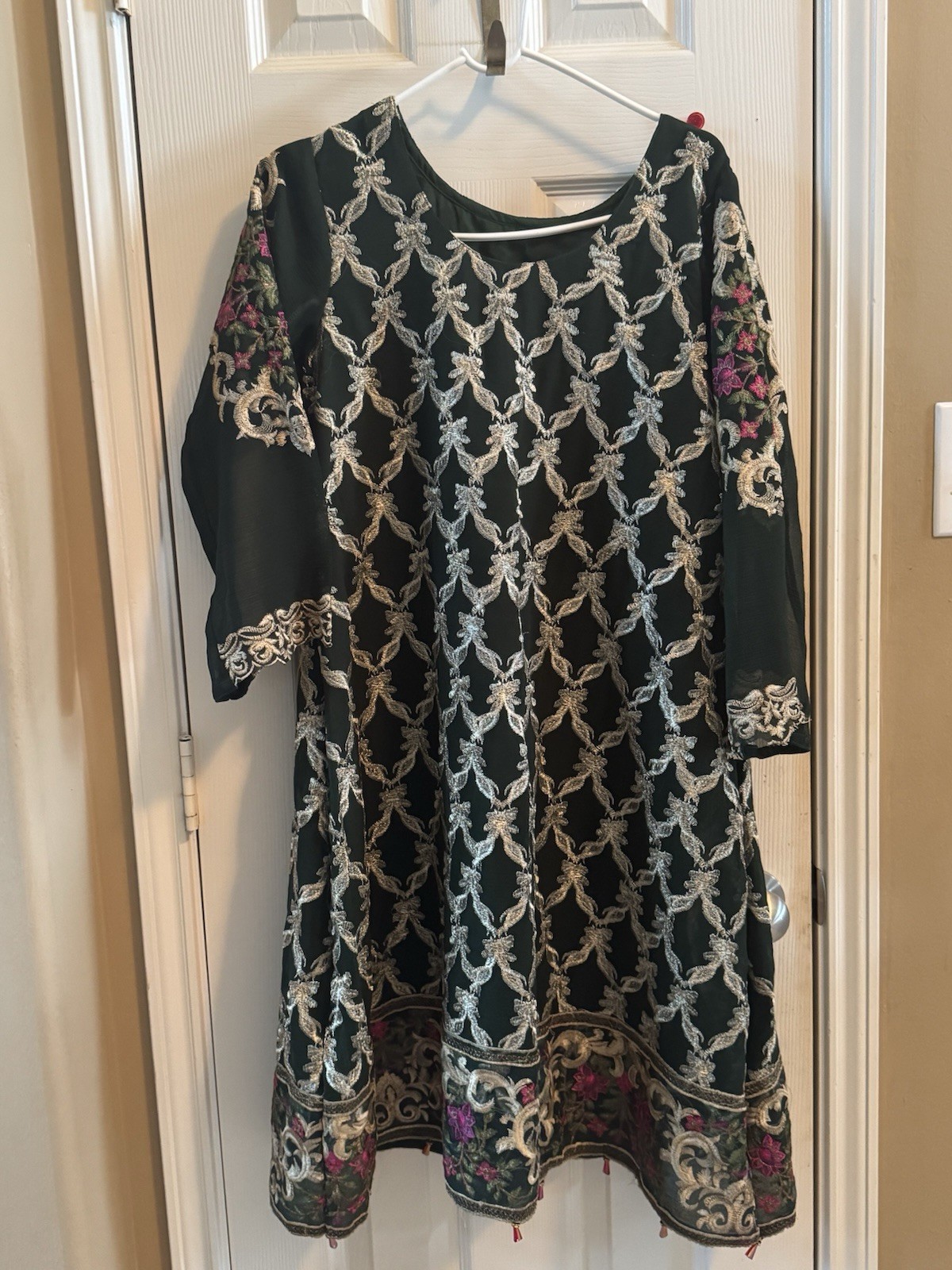 Pakistani Designer Asim jofa Embroidered Sequin Work Party Wear Suits