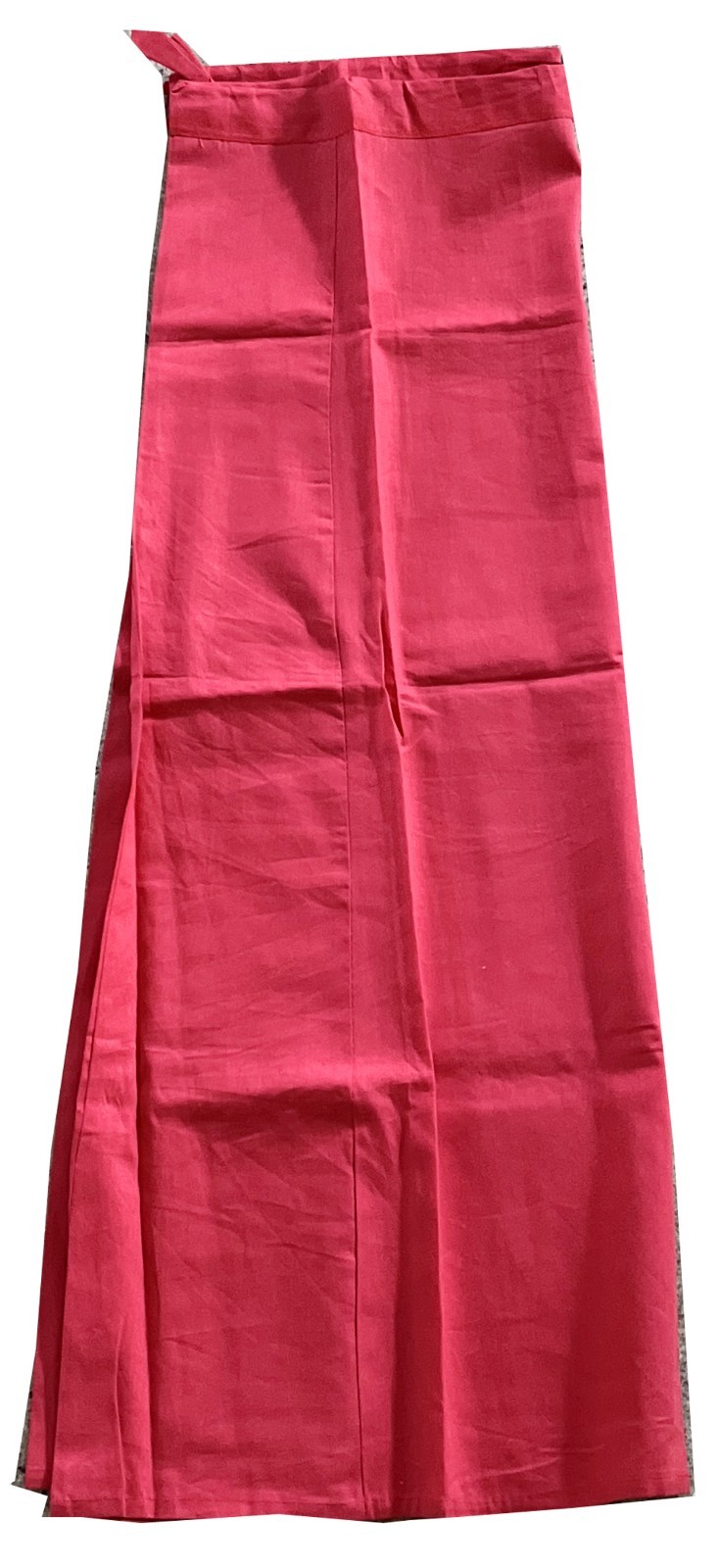 Cotton Petticoat Crimson Underskirt Readymade Sari Inner Wear/Inskirt L-38″