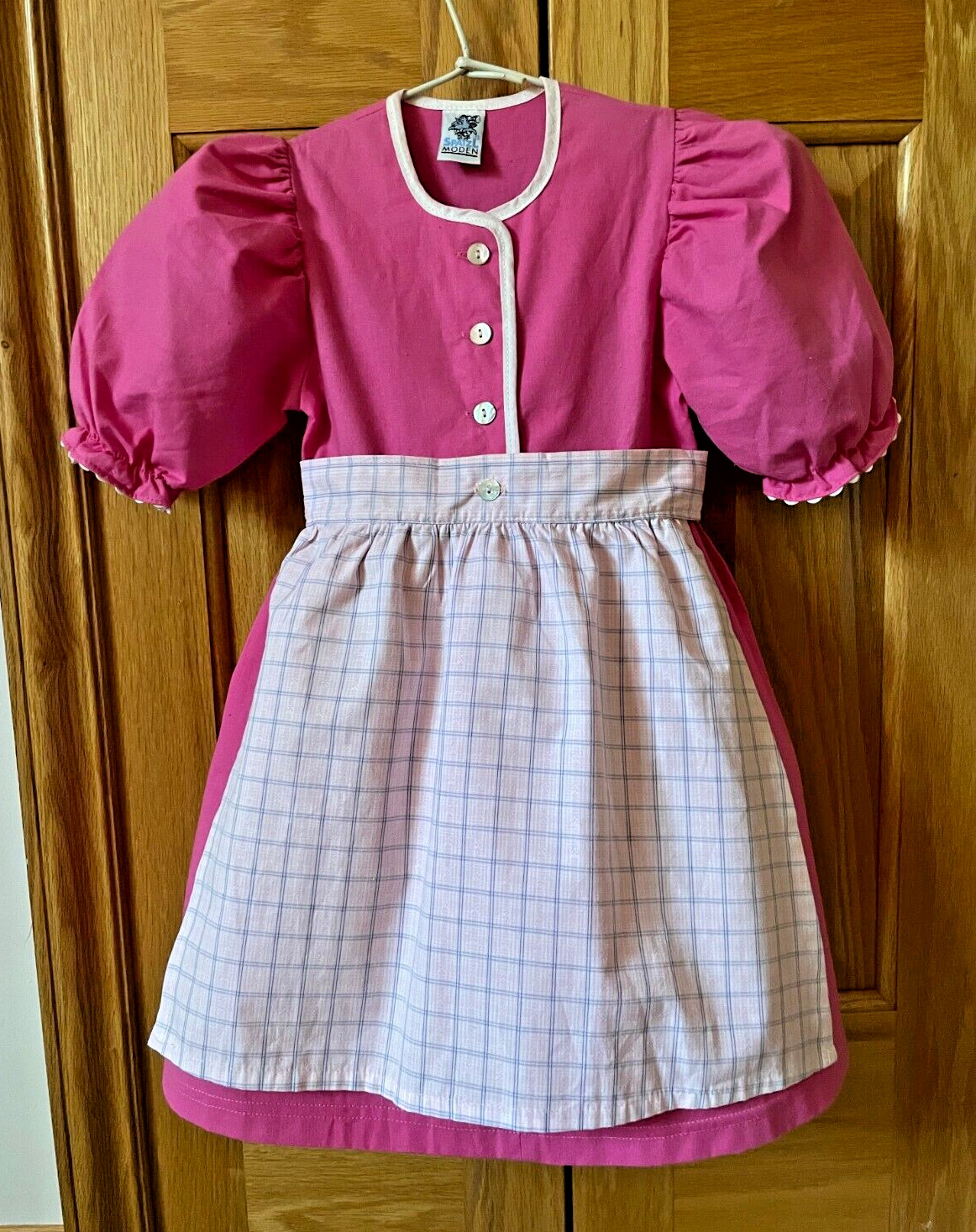 1980’s Girls Vintage Authentic Spatzl Moden German Dirndl Dress + Apron US SZ 4