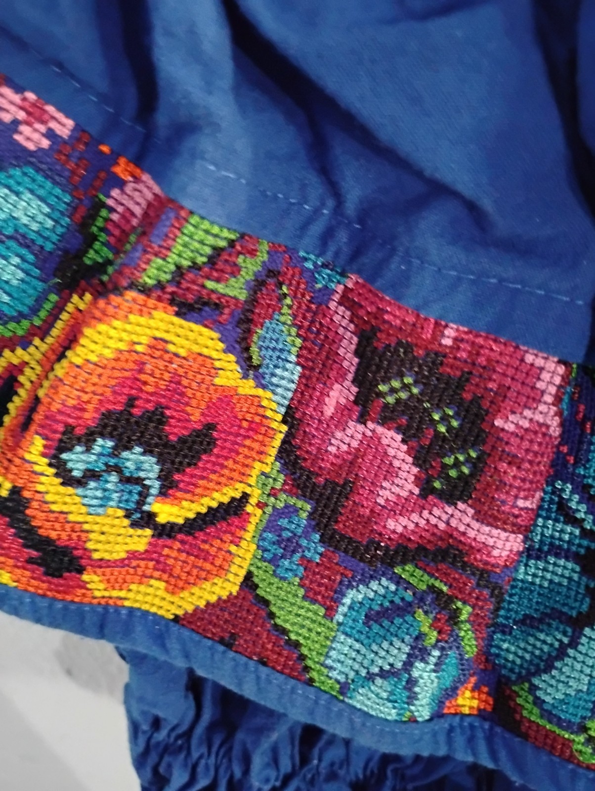 Artesanias Mexican Embroidered Top Handmade *Free Shipping*