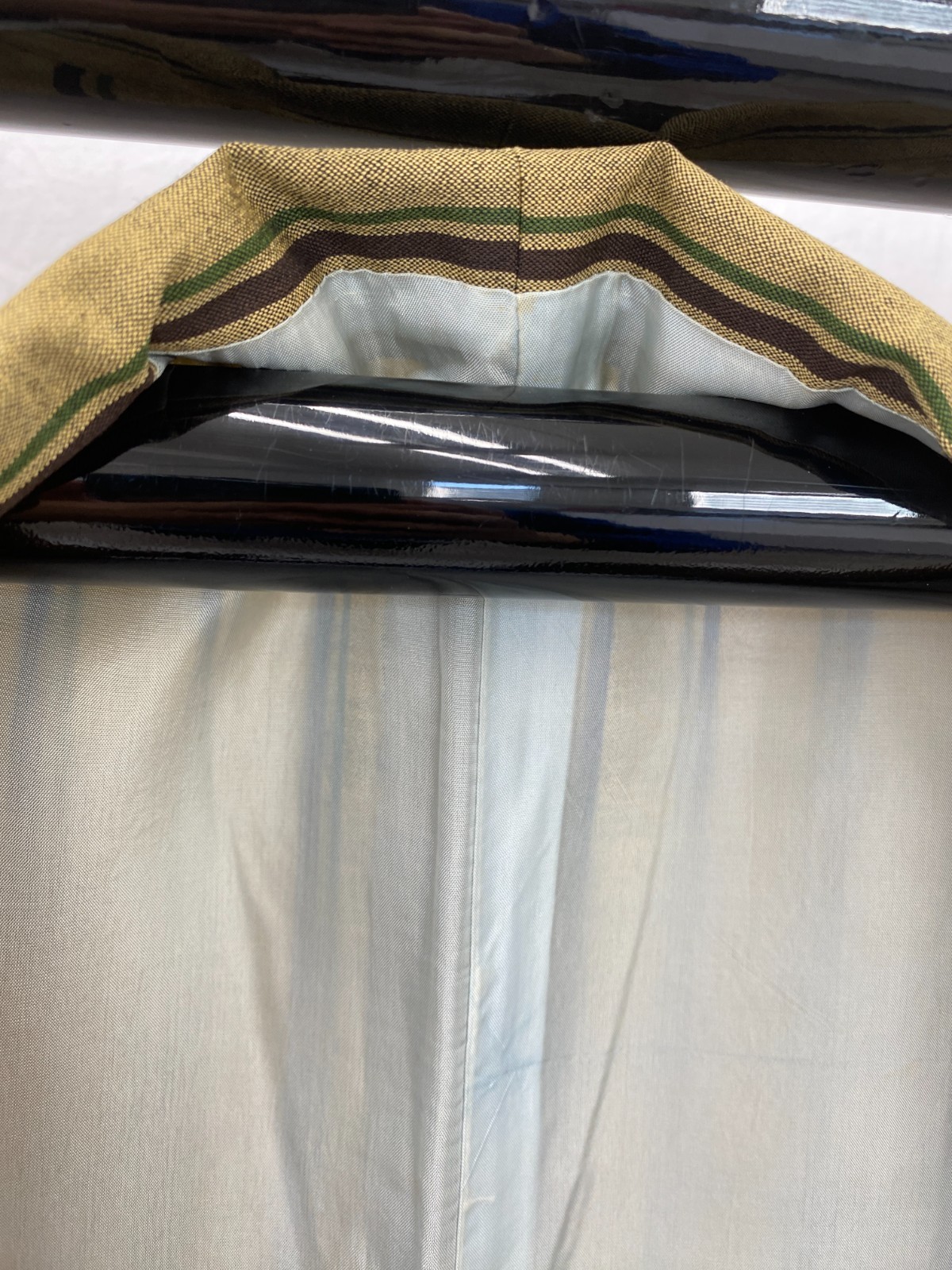Japanese Vintage Kimono Haori Jacket Cotton Brown Traditional Authentic 29 in