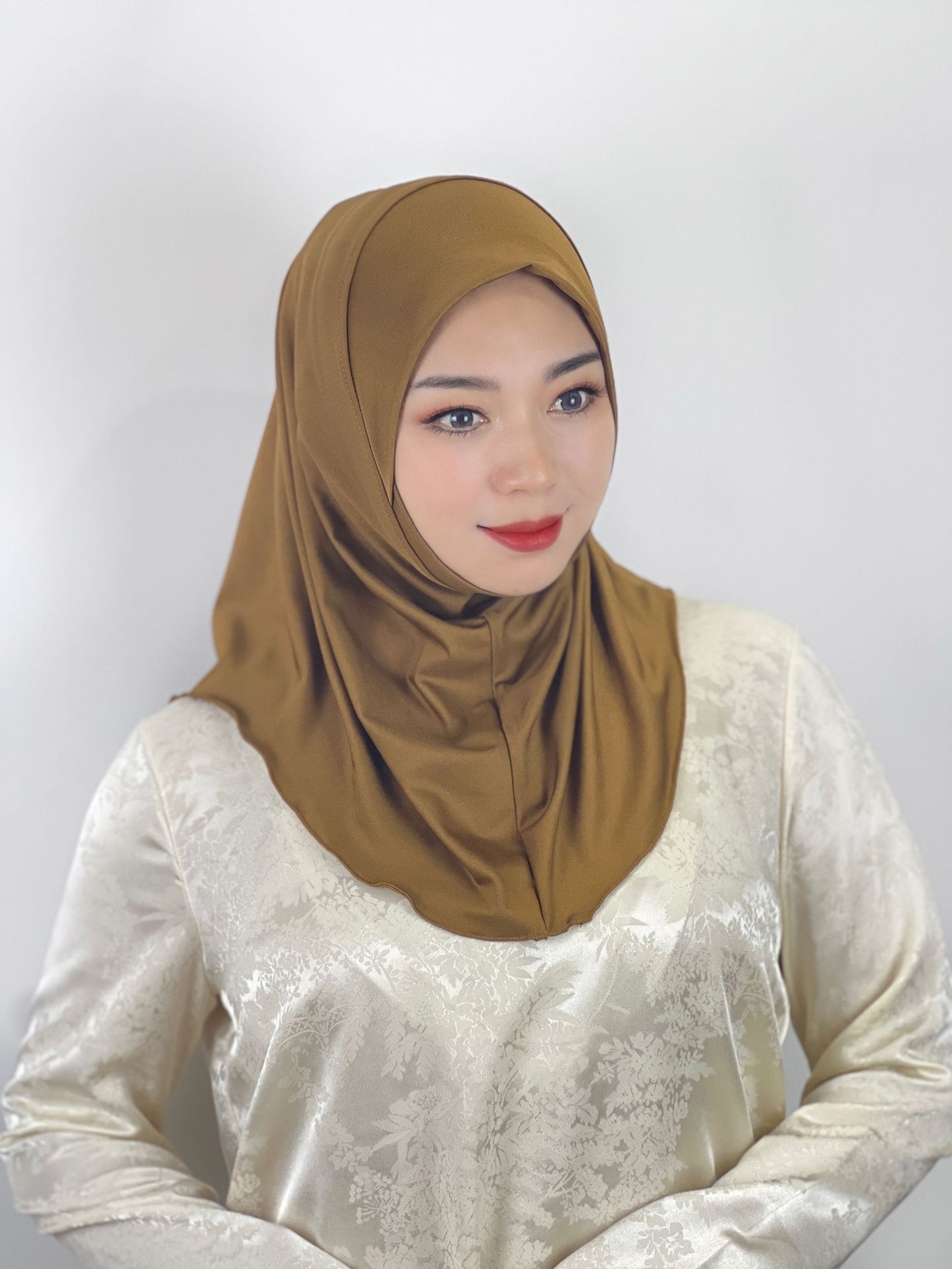 Muslim Arab Women Party Hijab Instant Amira Headscarf Wrap Shawls Turban 1PCS