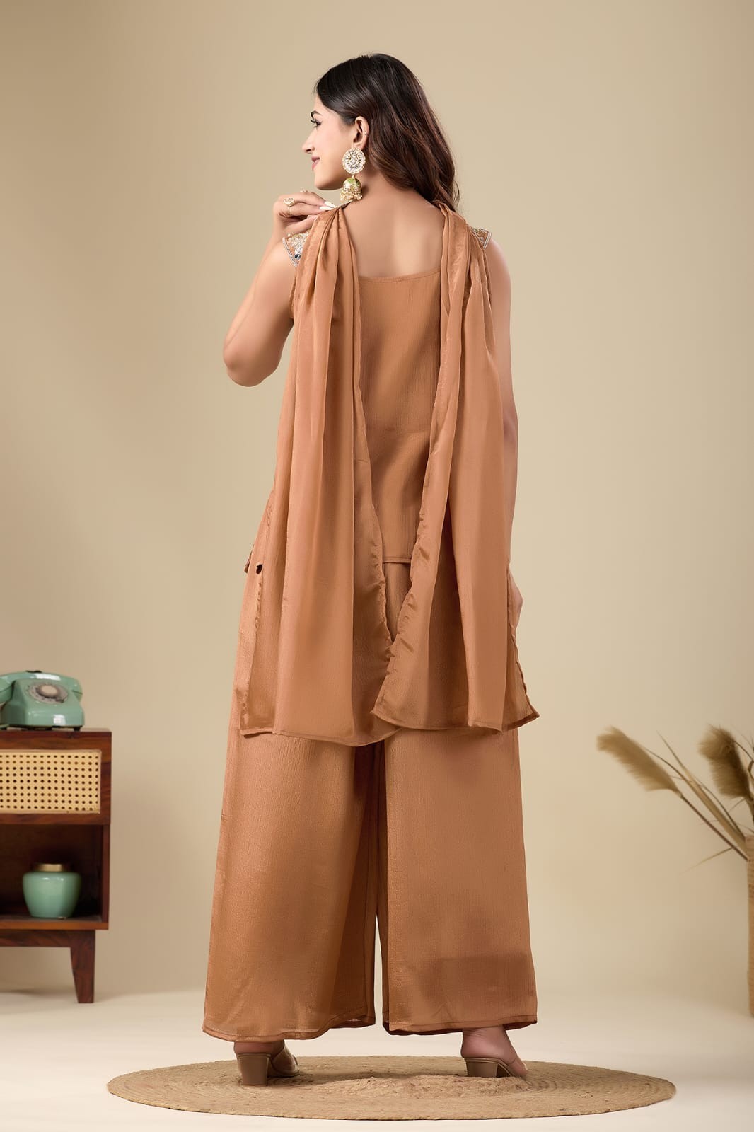 WEDDING PUNJABI SHARARA PALAZZO SALWAR SUIT PLAZZO KURTI SHALWAR KAMEEZ SUIT EID
