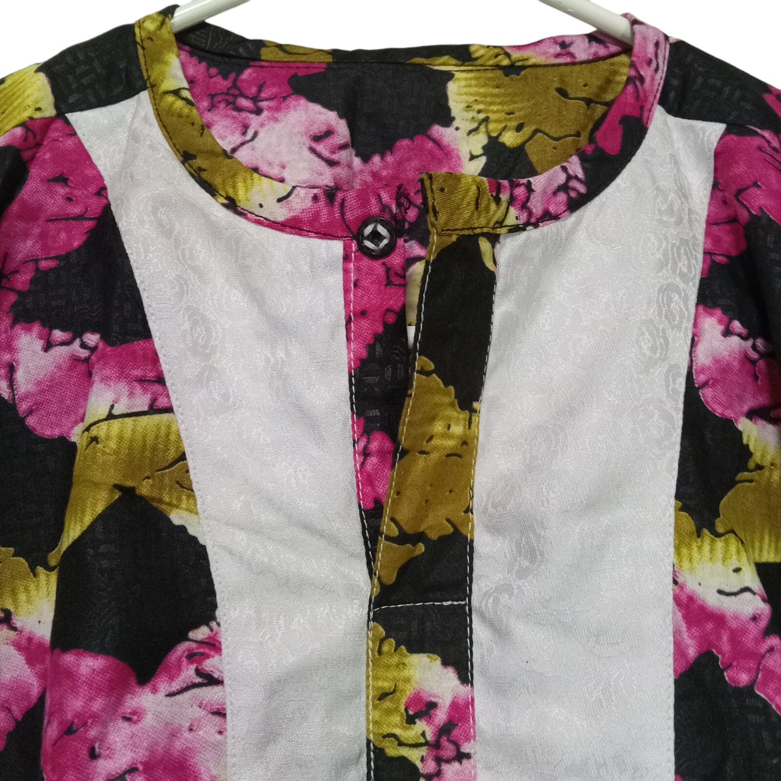 Top african print shirt tradition dashiki tunic embroidered unisex Lightly used