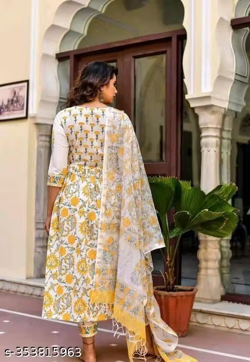 Indian Salwar Kameez Suit Readymade 3Pc Women Party Wear Dress Dupatta