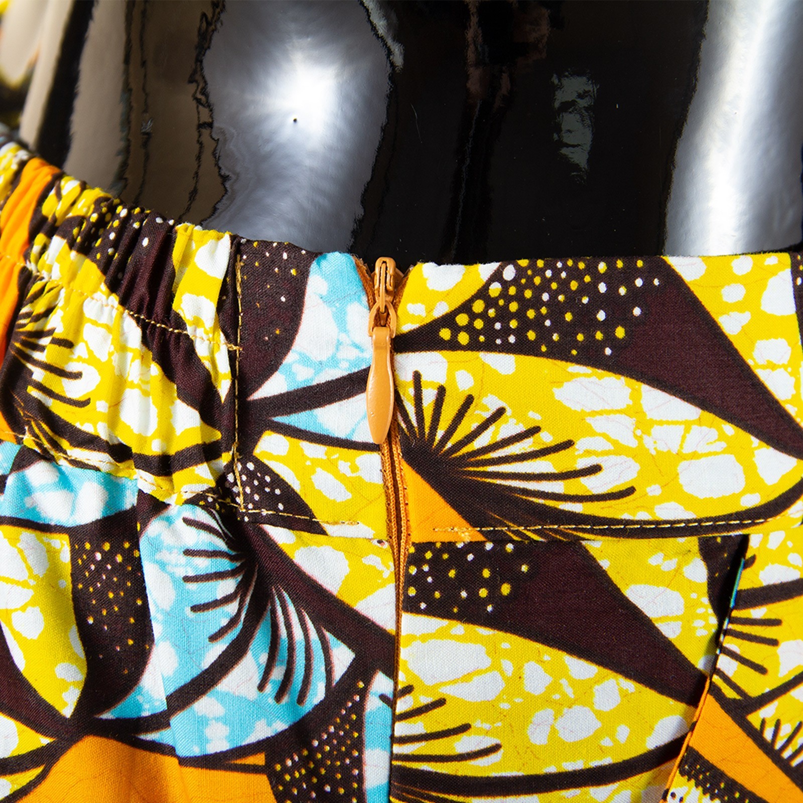 African Outfit for Women Long Sleeve Coat and Floor Length Pants with Headscarf