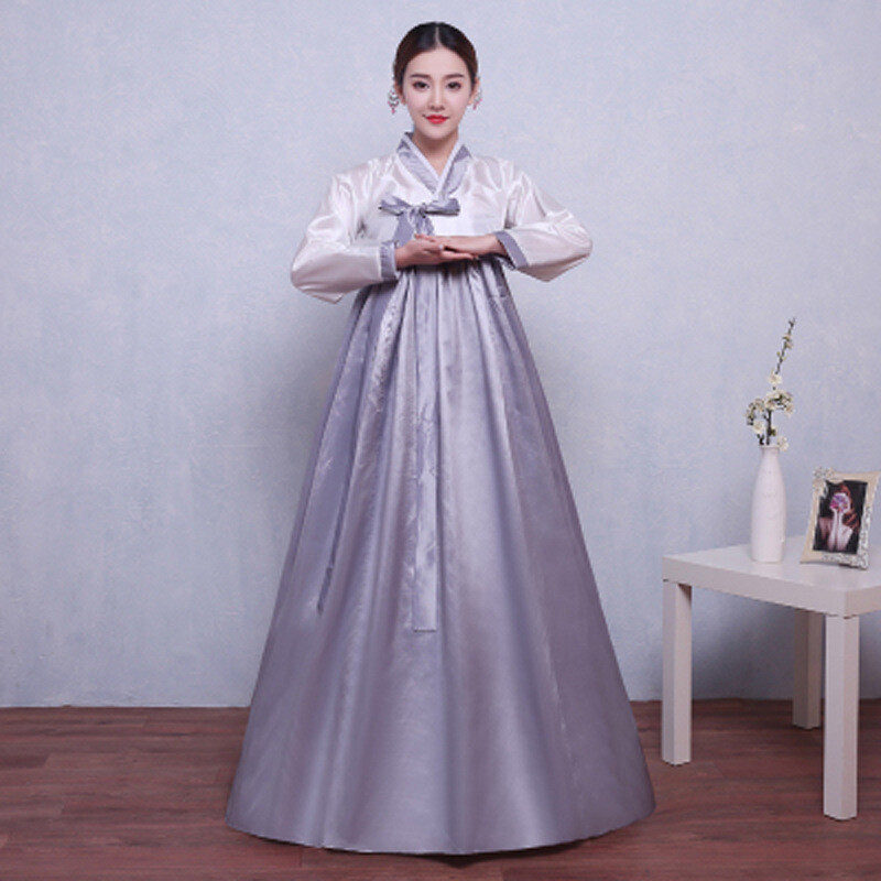 Women Hanbok Adult Korean Ethnic Traditional Korean Dance Performance Costume