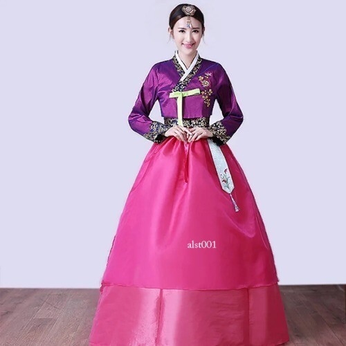 Women’s Korean Hanbok Dress Ancient Traditional Stage Dance Costume Ladies