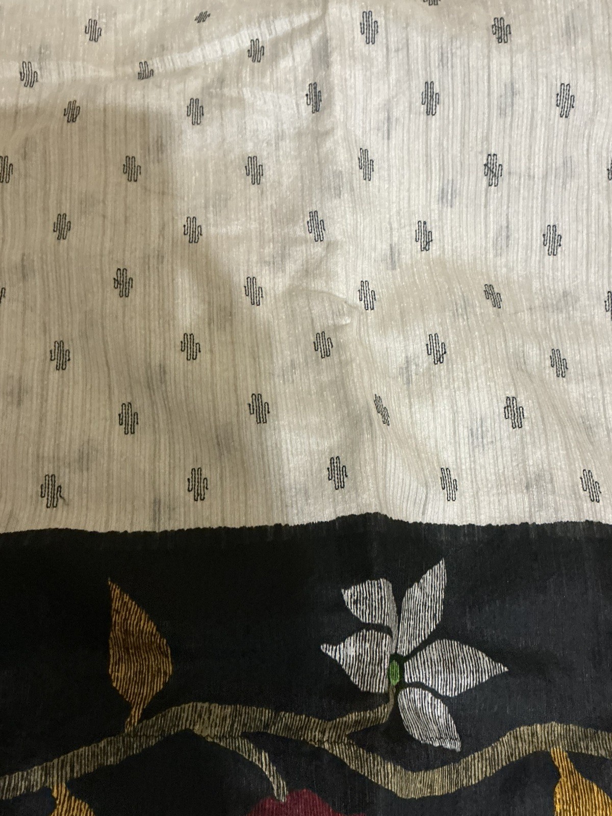 semi raw silk Saree